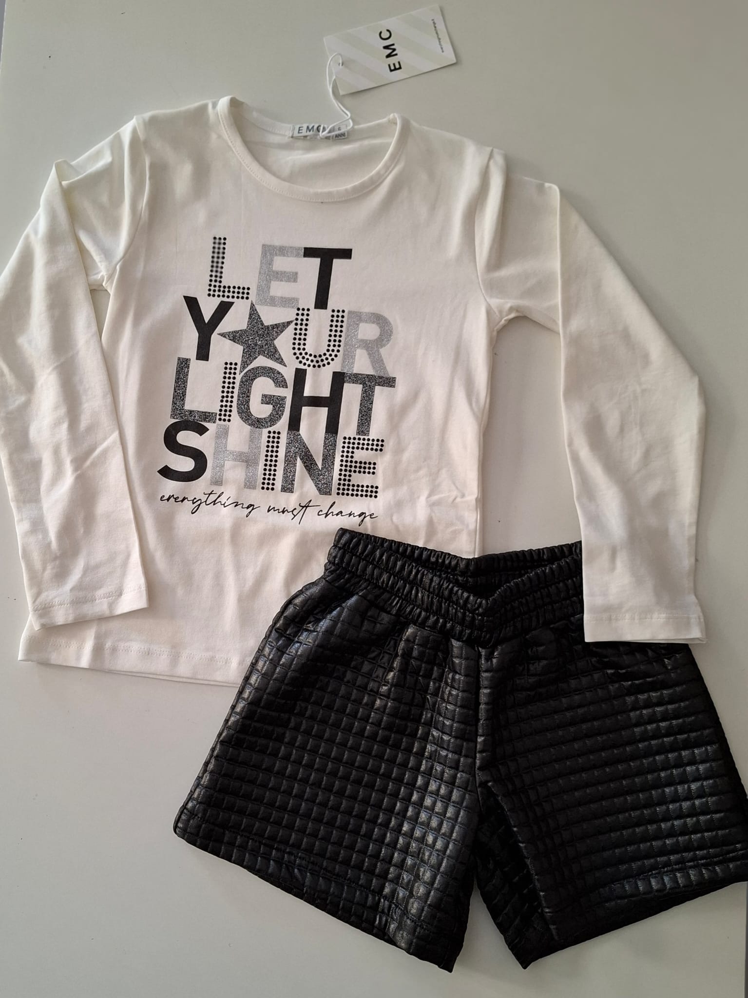 T-schirt e bermuda BX 2446